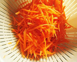 ☆人参・小揚・長ネギのぽん酢和え物作り方2写真