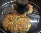 大葉香る♡コーンの照り焼きお豆乳バーグ♬作り方4写真