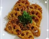 今日の夕食に♪おかずになる蓮根の甘辛炒め作り方10写真