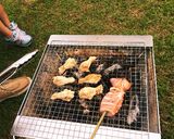 BBQで手羽元ー塩ごま油&砂糖醤油ー作り方3写真