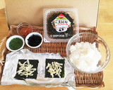 ふじっ子ごま昆布と明太チーズのりおにぎり作り方1写真