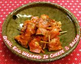 トロ～リ♪うずらの卵のチーズベーコン巻き作り方11写真