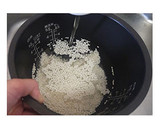 【炊飯器で炊く】 もち米の炊き方作り方4写真