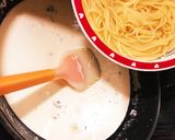 濃厚 ゴルゴンゾーラ チーズ パスタ！！作り方5写真