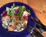 ほうれん草とチキンのクリームチーズソテー作り方9写真