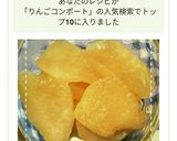 レンジだけで簡単！梨やりんごのコンポート作り方7写真