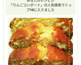HMで簡単！梨やりんごのコンポートケーキ作り方13写真
