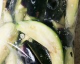 お手軽に♪。茄子の漬物(プチ減塩)。作り方2写真