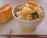 カボチャご飯作り方7写真