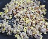 朝昼夕♪卵かつお節納豆でシンプル炒飯作り方3写真