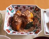 簡単！かぼちゃの鶏そぼろあんかけ作り方5写真