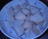 健康つるトロン♪　モロヘイヤ味噌汁だよ～作り方1写真