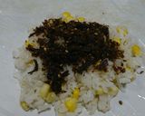 とうもろこしご飯の昆布おにぎり作り方1写真