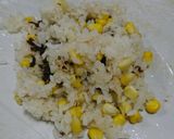 とうもろこしご飯の昆布おにぎり作り方2写真