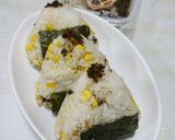 とうもろこしご飯の昆布おにぎり作り方3写真
