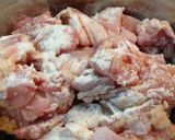 超簡単！麺つゆで作るタレ漬け唐揚げ作り方1写真
