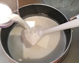 材料3つ!簡単プルプル牛乳プリン♪作り方4写真