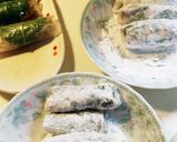 キムチ納豆チーズの生春巻き揚げ✩作り方5写真