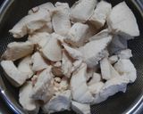 ヘルシー!茹で鶏♪ネギとニラのピリ辛タレ作り方10写真