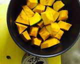 カボチャのあずき煮作り方1写真
