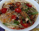 ダイエット中の旦那さんへ✨酸辣湯うどん⁉作り方7写真