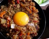 きんぴらリメイク☆そぼろ丼作り方6写真