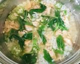 焼鮭リメイク★ねばねば食材でとろとろ雑炊作り方6写真