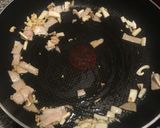 エリンギとハムの和風パスタ作り方2写真
