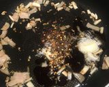 エリンギとハムの和風パスタ作り方3写真