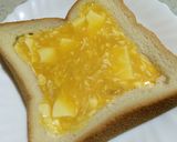 トロトロたまチートースト♬*.+゜作り方3写真
