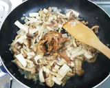 キノコいろいろクリームパスタ作り方6写真