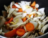 ◆シーチキンとさつま芋の具だくさん味噌汁作り方3写真