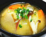 ◆シーチキンとさつま芋の具だくさん味噌汁作り方6写真