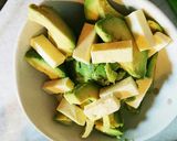 アボカドとチーズのチリマヨ和え作り方4写真