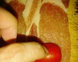豚肉のプチトマト包み揚げ作り方2写真