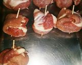 豚肉のプチトマト包み揚げ作り方5写真