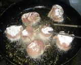 豚肉のプチトマト包み揚げ作り方7写真