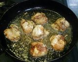 豚肉のプチトマト包み揚げ作り方8写真