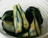 お手軽に♪。茄子の漬物(プチ減塩)。作り方4写真