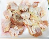 さつまいもとキノコの和風鶏煮作り方2写真