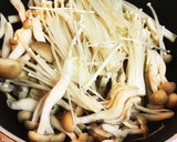 さつまいもとキノコの和風鶏煮作り方5写真