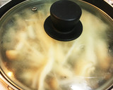 さつまいもとキノコの和風鶏煮作り方6写真