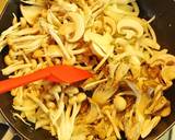 簡単☺濃厚きのこソースのクリームパスタ作り方3写真