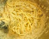 簡単☺濃厚きのこソースのクリームパスタ作り方10写真