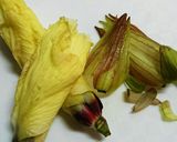 花オクラの簡単サラダ作り方1写真