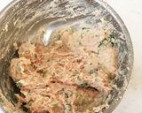 カリふわとろ〜り♡チーズイン鶏ミンチカツ作り方2写真