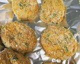 カリふわとろ〜り♡チーズイン鶏ミンチカツ作り方4写真