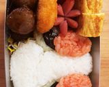 キャラ弁 仮面ライダー1号作り方2写真