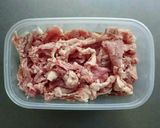 レンジで簡単☆豚こまと玉ねぎの甘辛煮。作り方4写真