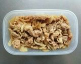 レンジで簡単☆豚こまと玉ねぎの甘辛煮。作り方6写真